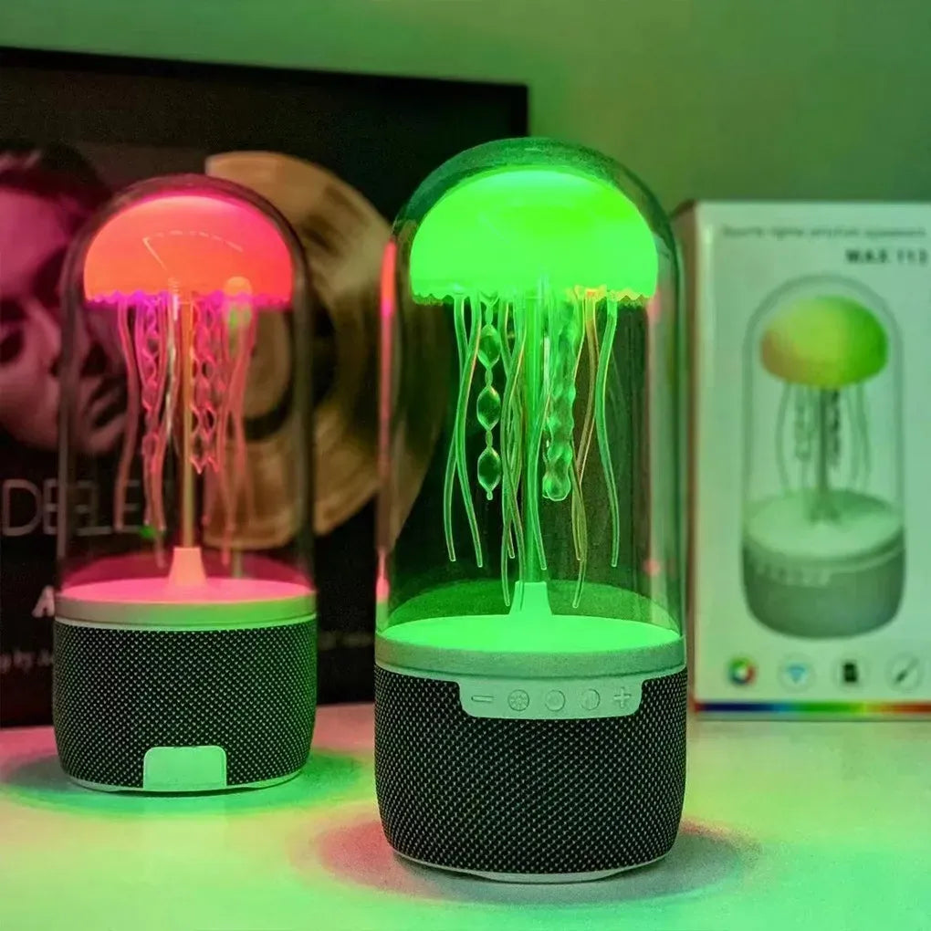 Lámpara LED Medusa Parlante Bluetooth (Multicolor)